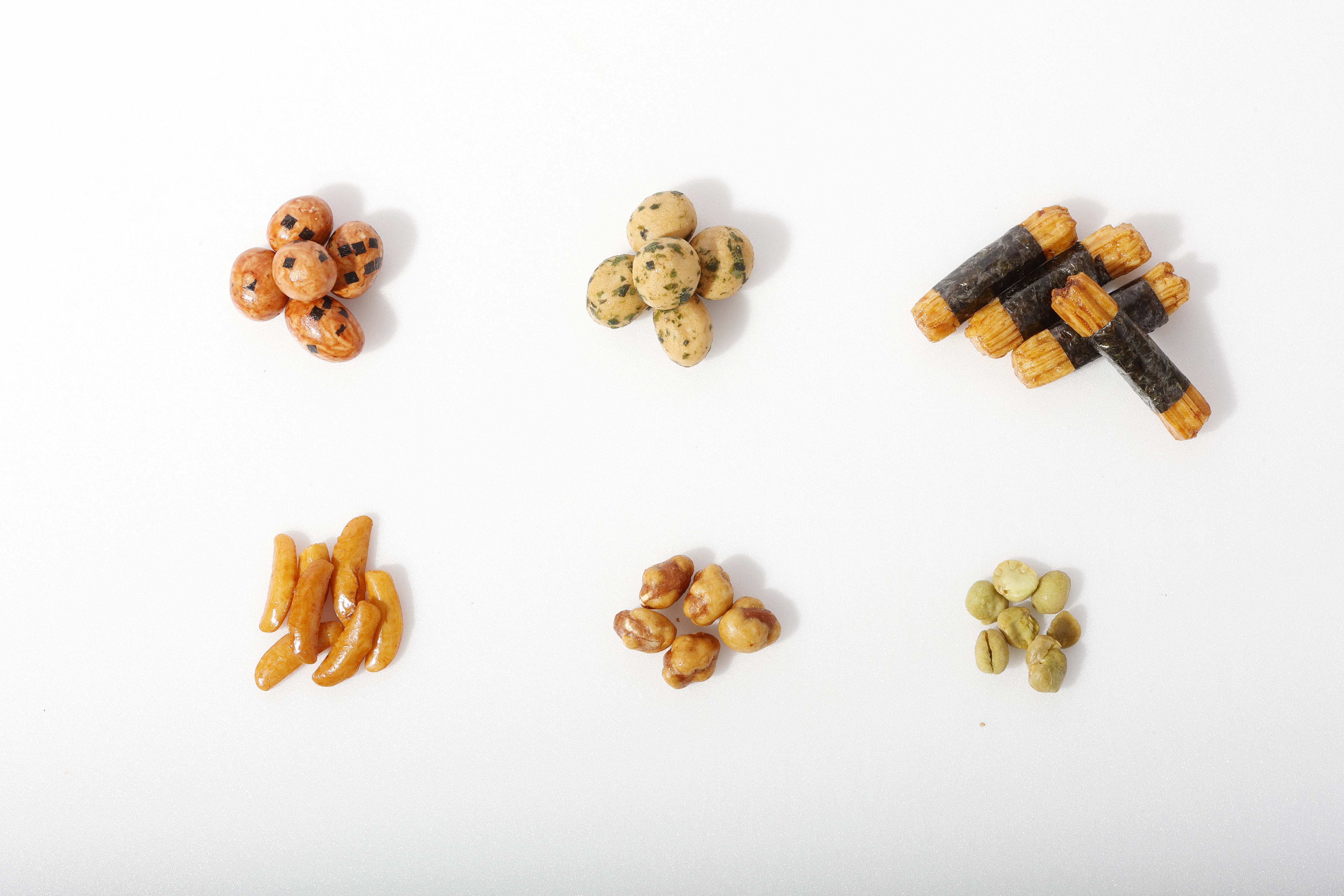 Japanese Rice Cracker and Peanut Snack Mix